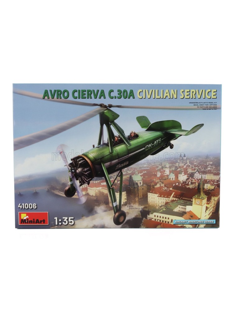 AVRO - CIERVA C.30 AIRPLANE CIVILIAN SERVICE 1933 - /