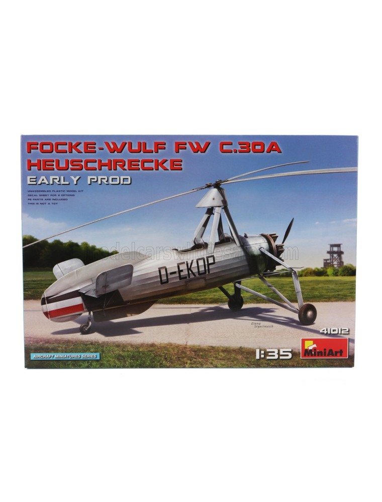 AVRO - CIERVA C.30 FOCKE-WULF FW HEUSCHRECKE AIRPLANE 1933 - /