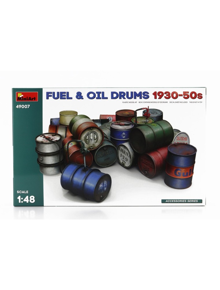 ACCESSORIES - FUEL AND OIL DRUMS 1930-50s - /