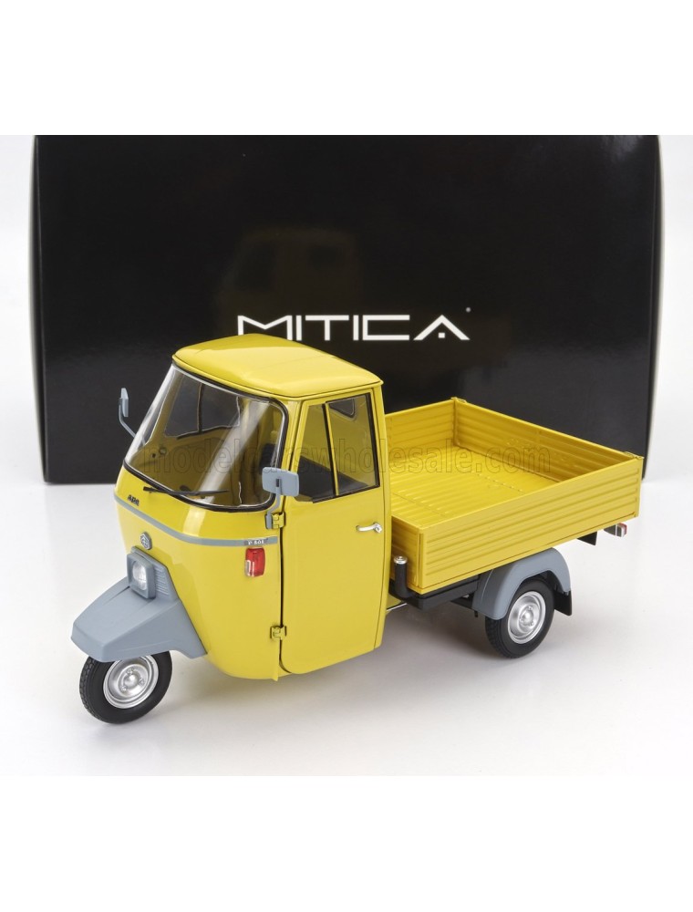 PIAGGIO - APE P501 OPEN 1979 - CON VETRINA - WITH SHOWCASE - GIALLO TEXAS