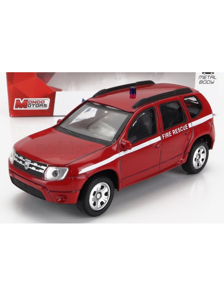 DACIA - DUSTER FIRE ENGINE 2020 - RED WHITE - 1/43