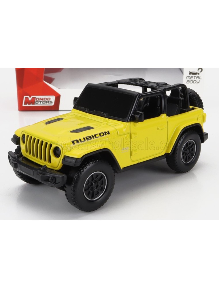 JEEP - WRANGLER RUBICON OPEN 2012 - YELLOW BLACK