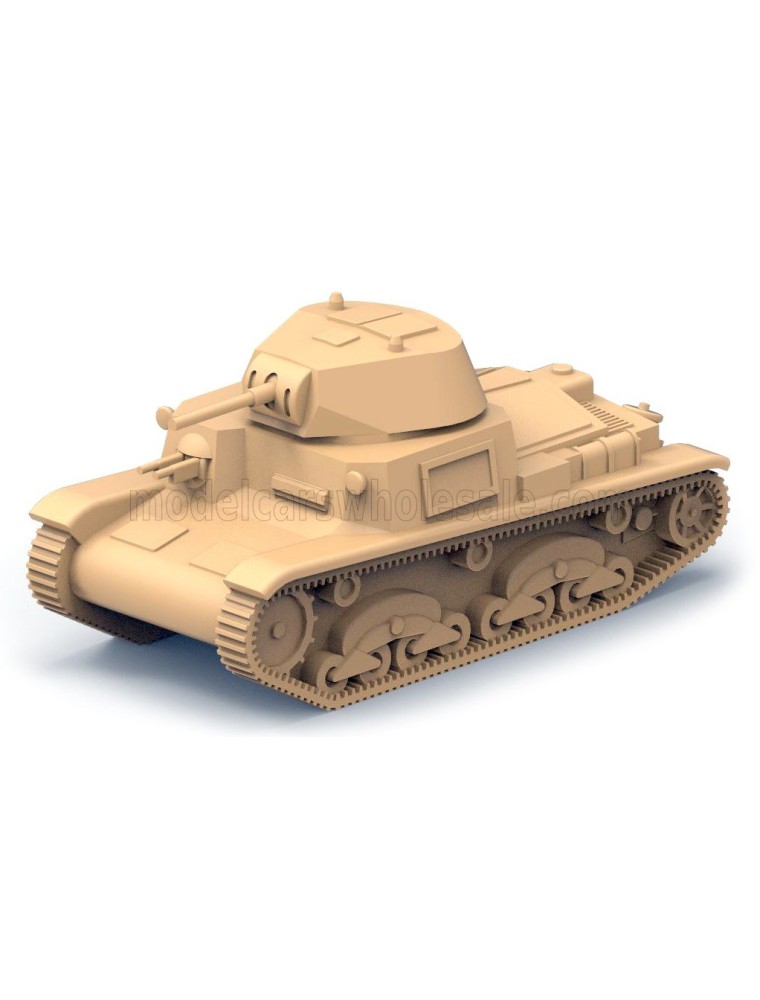 FIAT - ANSALDO TANK M13/40 CARRO ARMATO 1940 - MILITARY SAND - 1/76