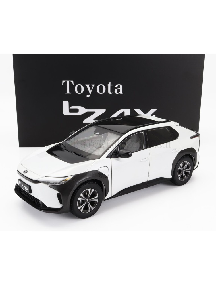 TOYOTA - BZ4X 2022 - WIND CHILL PEARL - 1/18