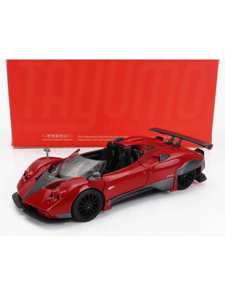 PAGANI - ZONDA HP BARCHETTA 2018 - RED BLACK