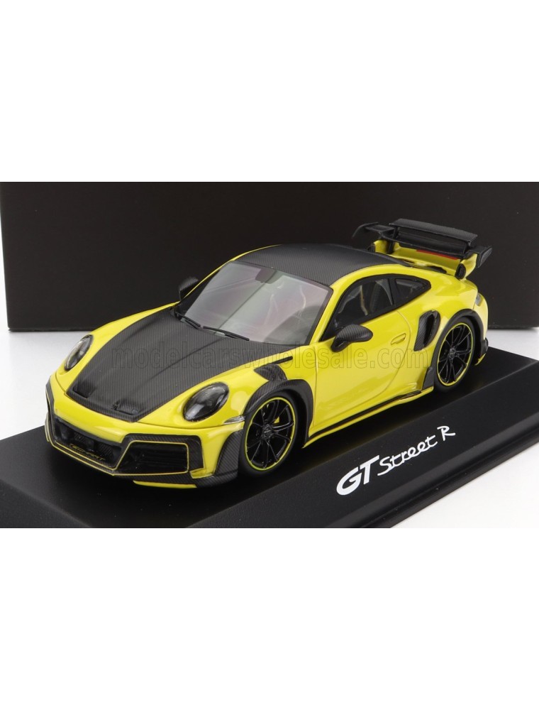 PORSCHE - 911 992 GT R STREET COUPE 2021 - YELLOW BLACK - 1/43