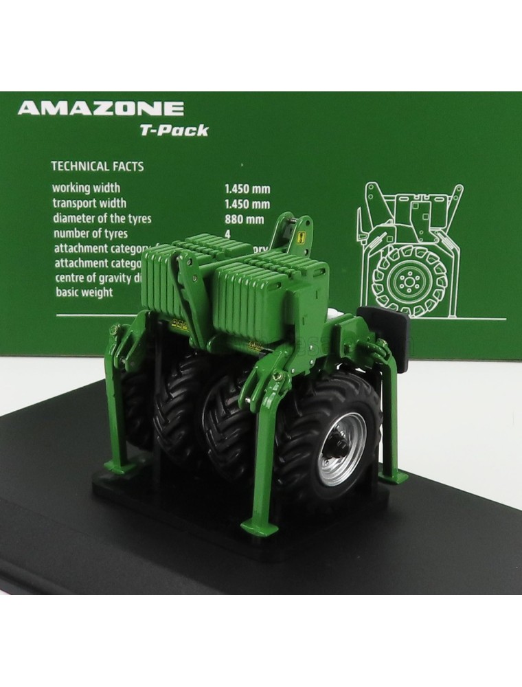 ACCESSORIES - AMAZONE T-PACK FRONTALE - GREEN