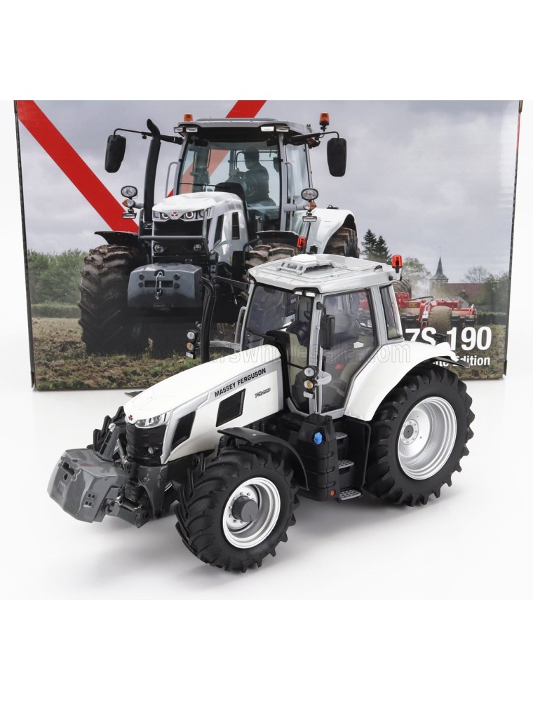 MASSEY FERGUSON - MF7S.190 TRACTOR WHITE EDITION 2022 - WHITE GREY