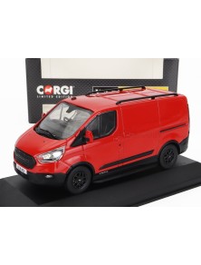 FORD ENGLAND - TRANSIT CUSTOM VAN 2018 - RED BLACK