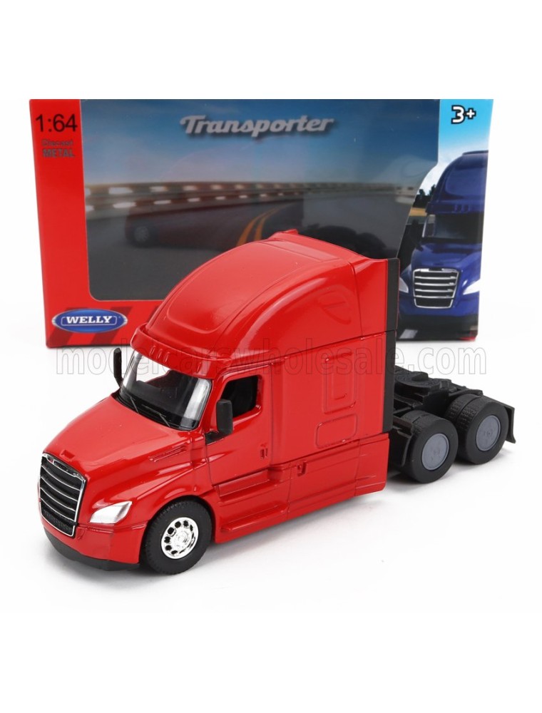 FREIGHTLINER - CASCADIA TRACTOR TRUCK 3-ASSI 2015 - RED