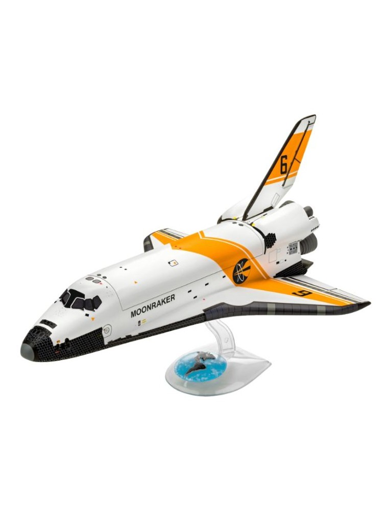 Revell - Navicella spaziale Moonraker 1/144 James Bond 007 con colla e colori