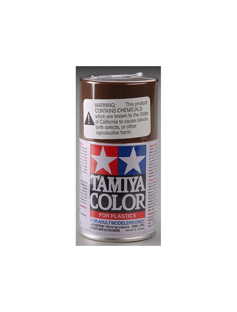 Tamiya - SPRAY x PLASTICA     RED BROWN TS1 100ml