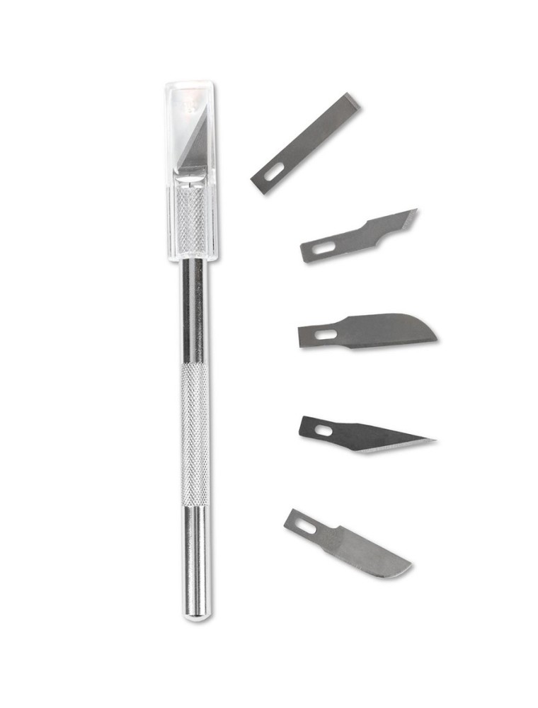 Scalpel Hobby Knife N1 with 6 Blades