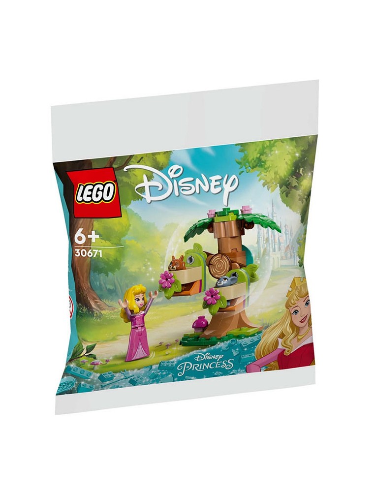 Lego - Polybag - Disney Princess: Il parco giochi nel bosco di Aurora