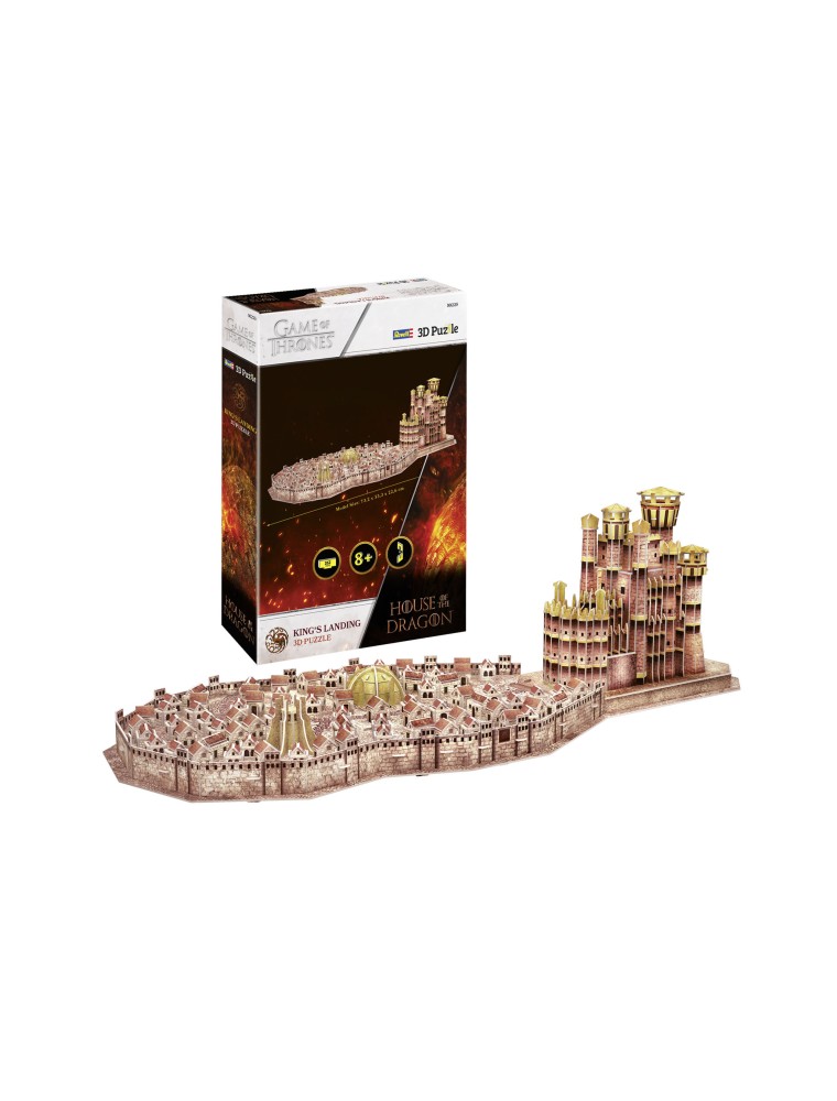 Revell - 3D Puzzle House of the Dragon: King's Landing