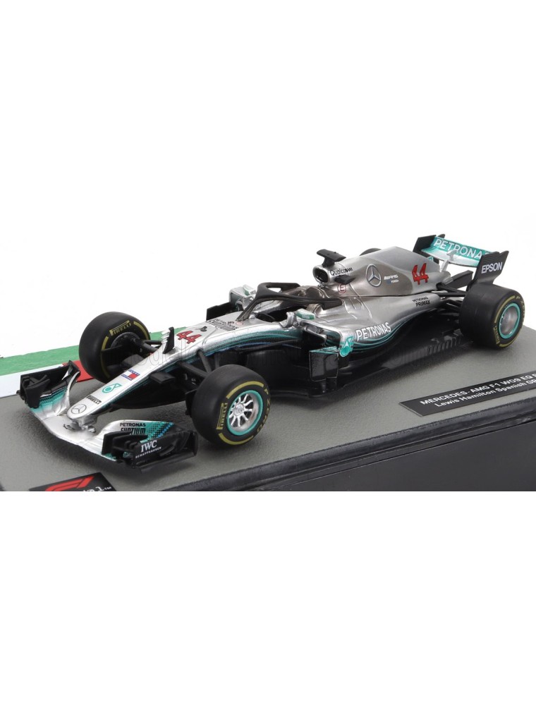 MERCEDES GP - F1  W09 EQ POWER AMG PETRONAS MOTORSPORTS N 44 WORLD CHAMPION SEASON 2018 LEWIS HAMILTON - SILVER BLACK