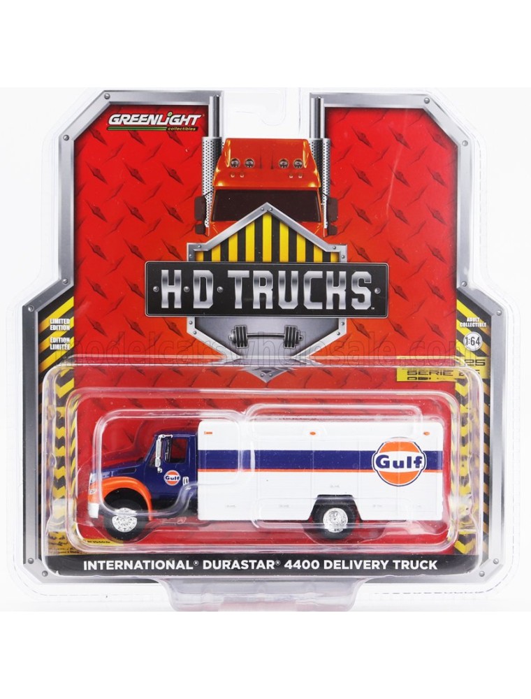 INTERNATIONAL - DURASTAR 4400 TRUCK GULF 2019 - WHITE BLUE ORANGE