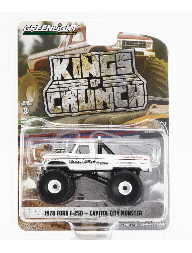 FORD USA - F-250 PICK-UP MONSTER TRUCK CAPITOL CITY 1978 - WHITE