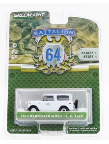 INTERNATIONAL - HARVESTER SCOUT USA NAVY MILITARY 1970 - LIGHT BLUE