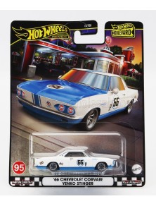 CHEVROLET - CORVAIR YENKO STINGER N 66 RACING 1966 - WHITE BLUE