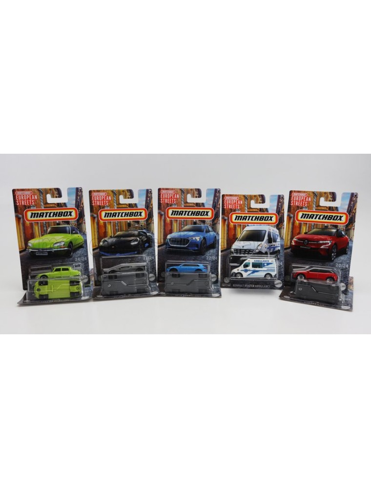 CITROEN - SET ASSORTMENT 10 PIECES EUROPE CARS - VARIOUS