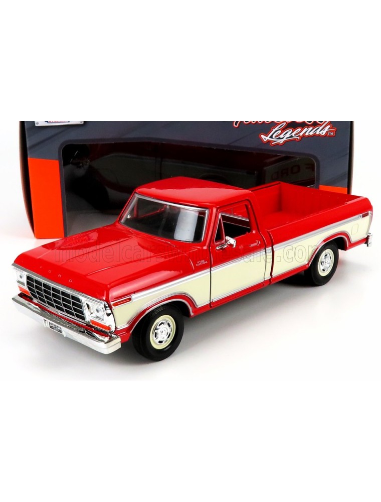 FORD USA - F-150 PICK-UP CUSTOM 1979 - RED CREAM