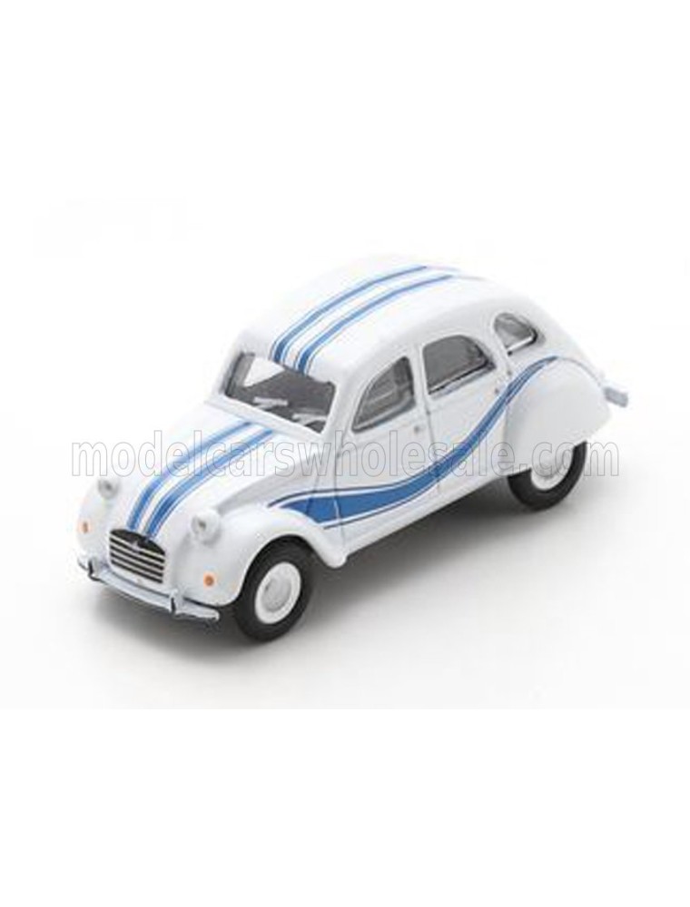 CITROEN - 2CV 1966 - WHITE BLUE