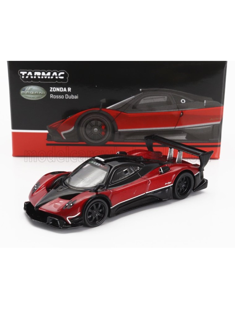 PAGANI - ZONDA R 2009 - RED BLACK