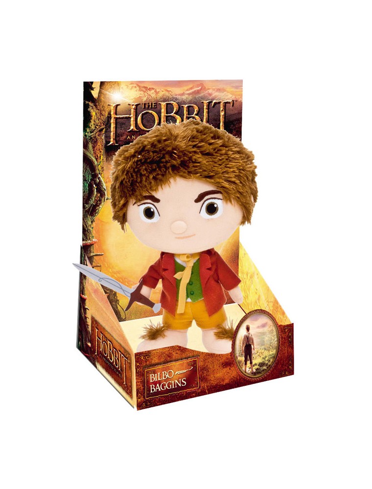 Peluche Lo Hobbit Bilbo Baggins 25cm