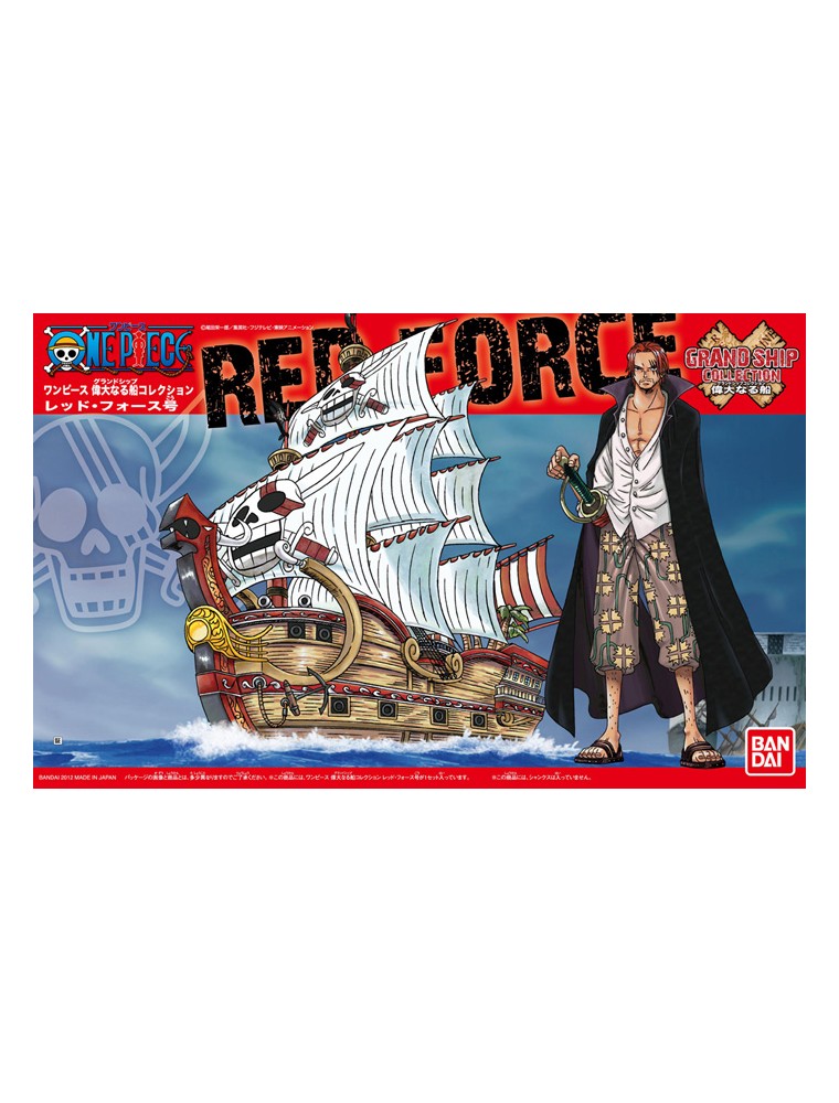 BANDAI MODEL KIT ONE PIECE GRAND SHIP COLL RED FORCE MODEL KIT