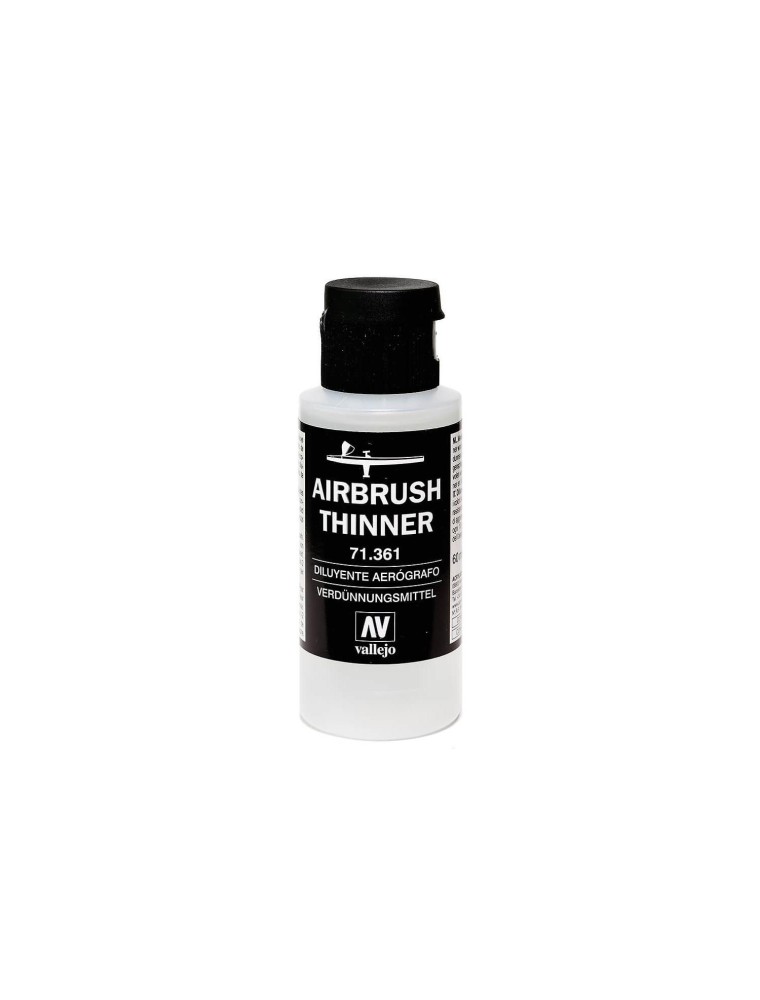 VALLEJO AIRBRUSH THINNER 60ML 71361 ACCESSORI VALLEJO