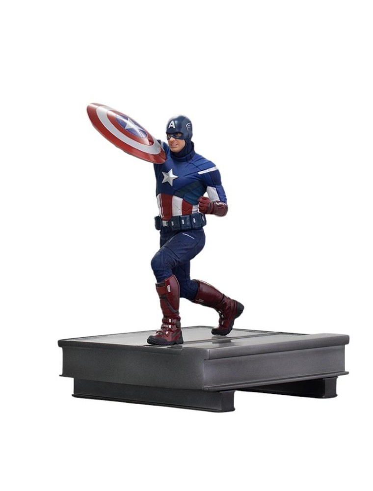 Avengers: Endgame Statua Captain America 2012 20 cm 1/10 Iron Studios