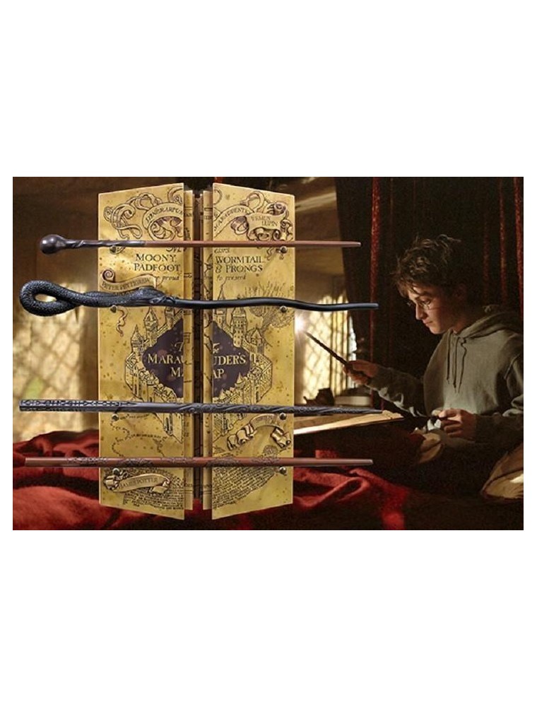 Harry Potter Porta Bacchette 4 Posti Mappa Del Malandrino 36 Cm Noble Collection