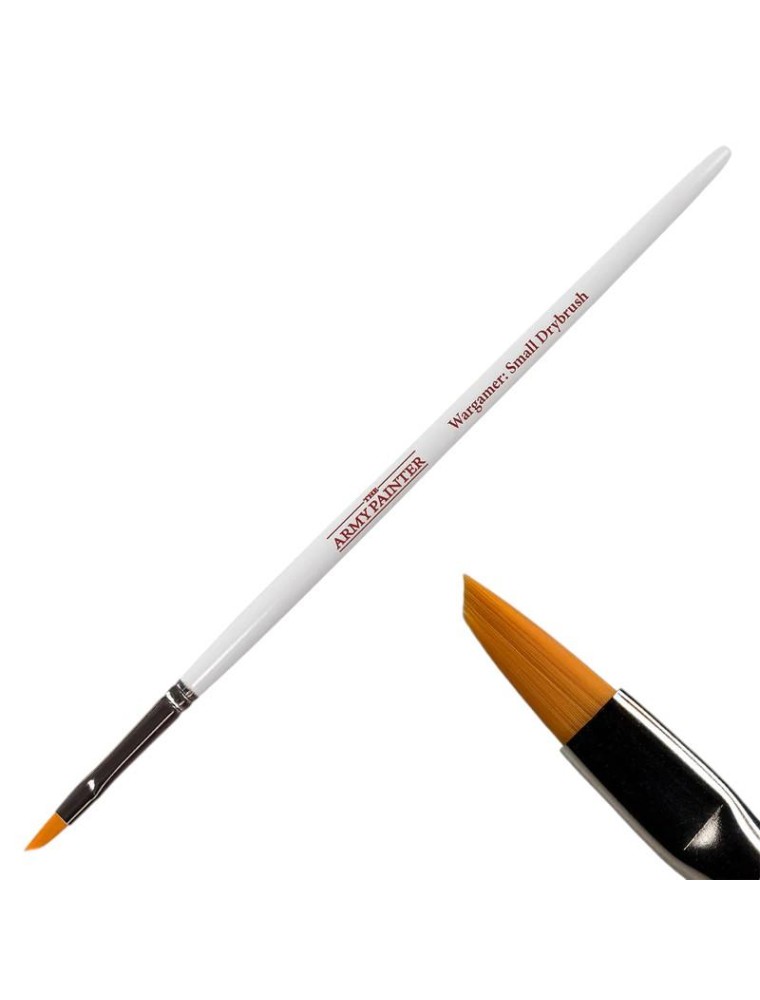 Wargamer Brush: Small Drybrush 16 Cm Accessori Modellismo Army Painter