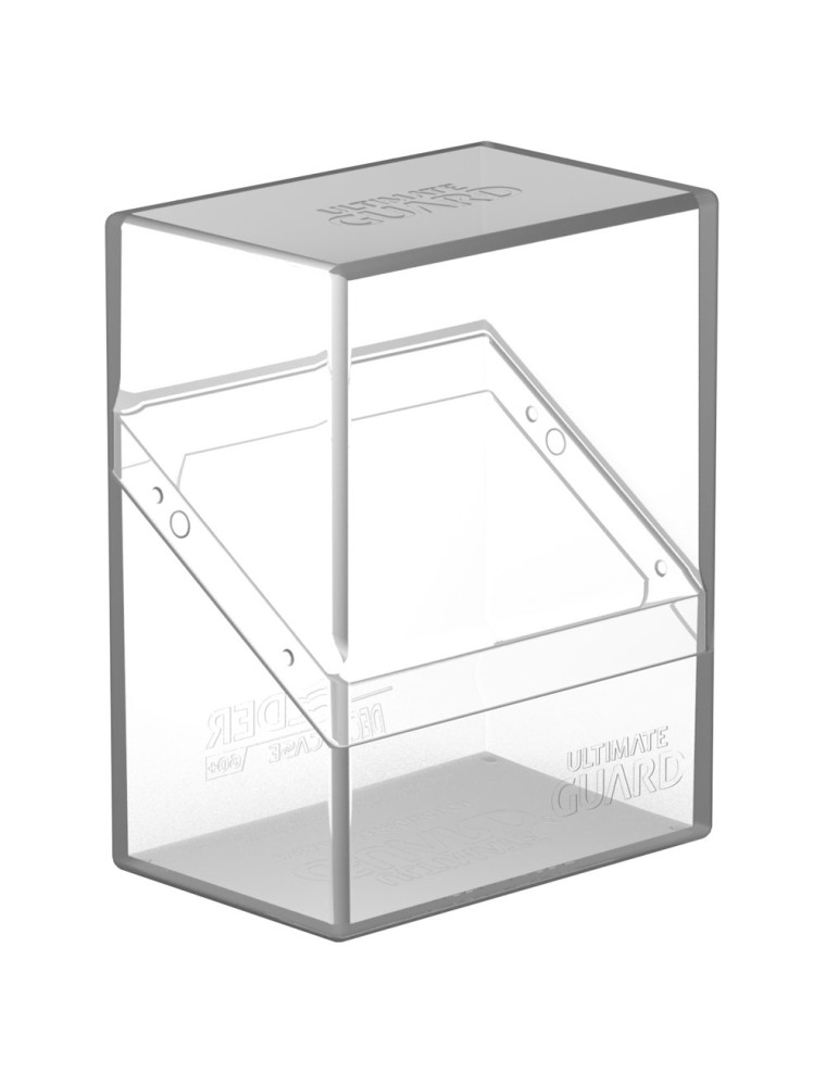 Ultimate Guard Boulder Deck Case 60+ Standard Size Clear Ultimate Guard