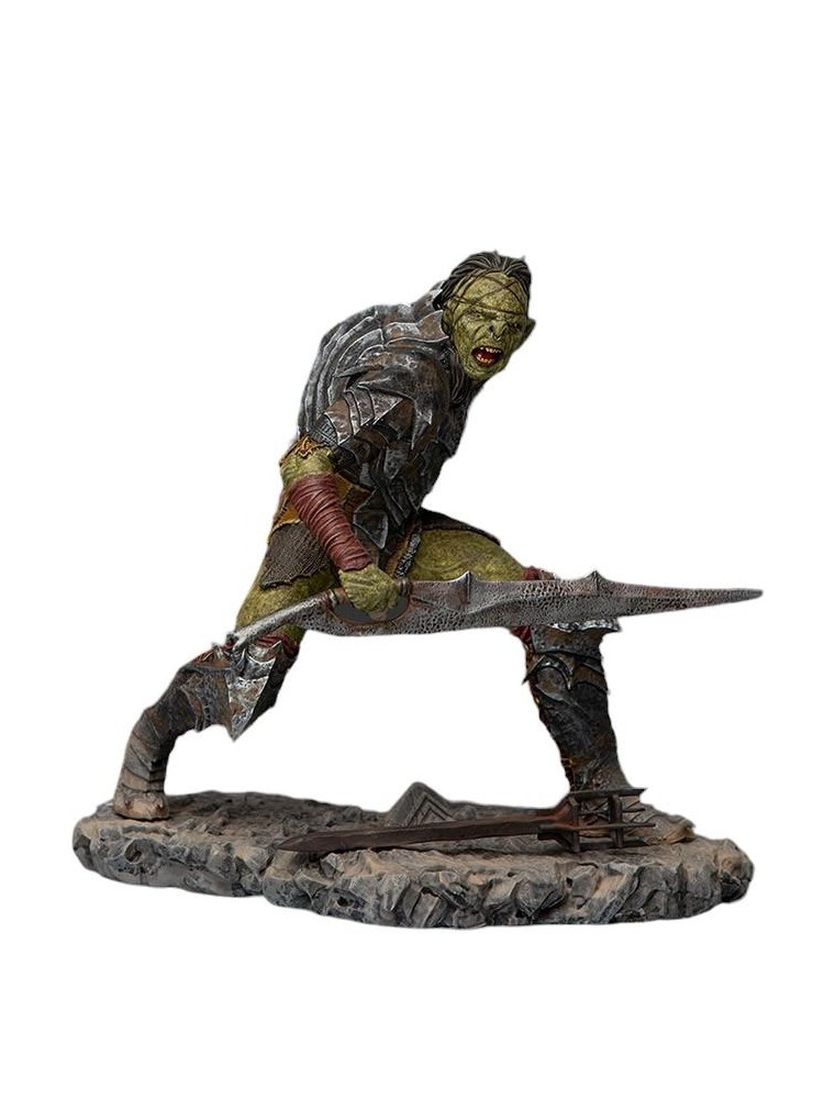 Il Signore Degli Anelli Statua Orco Spadaccino 16 Cm 1/10 Iron Studios