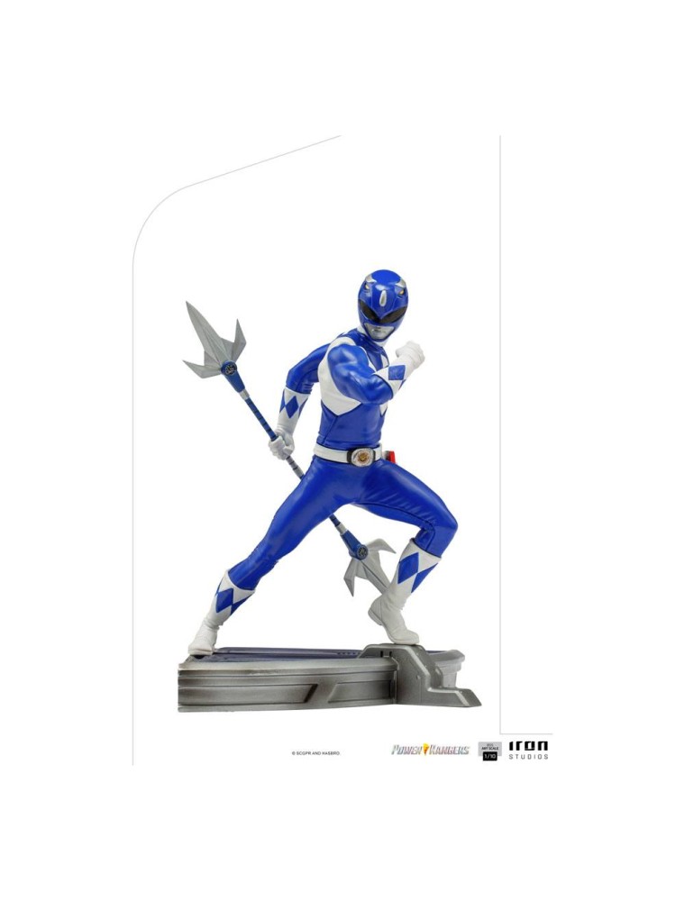 Power Rangers Bds Art Statua Blue Ranger 16 Cm 1/10 Iron Studios