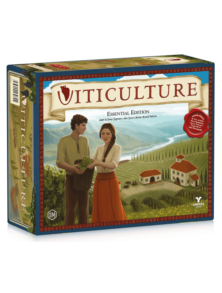 Viticulture Essential Edition (ITA) Gioco Da Tavolo 14+ Ghenos Games