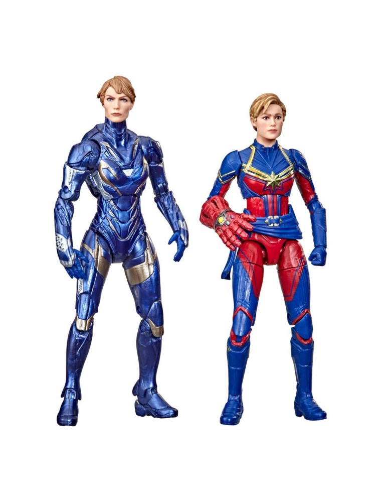 Avengers: Endgame Marvel Legends Action Figura 2021 Captain Marvel & Rescue Armor 15 Cm Hasbro