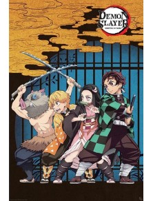 Demon Slayer Poster Gruppo...