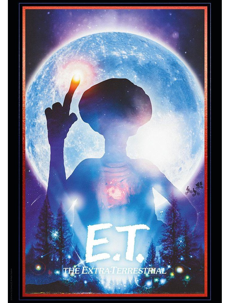 E.t. The Extra-terrestrial Art Print Edizione Limitata 42 X 30 Cm Fanattik