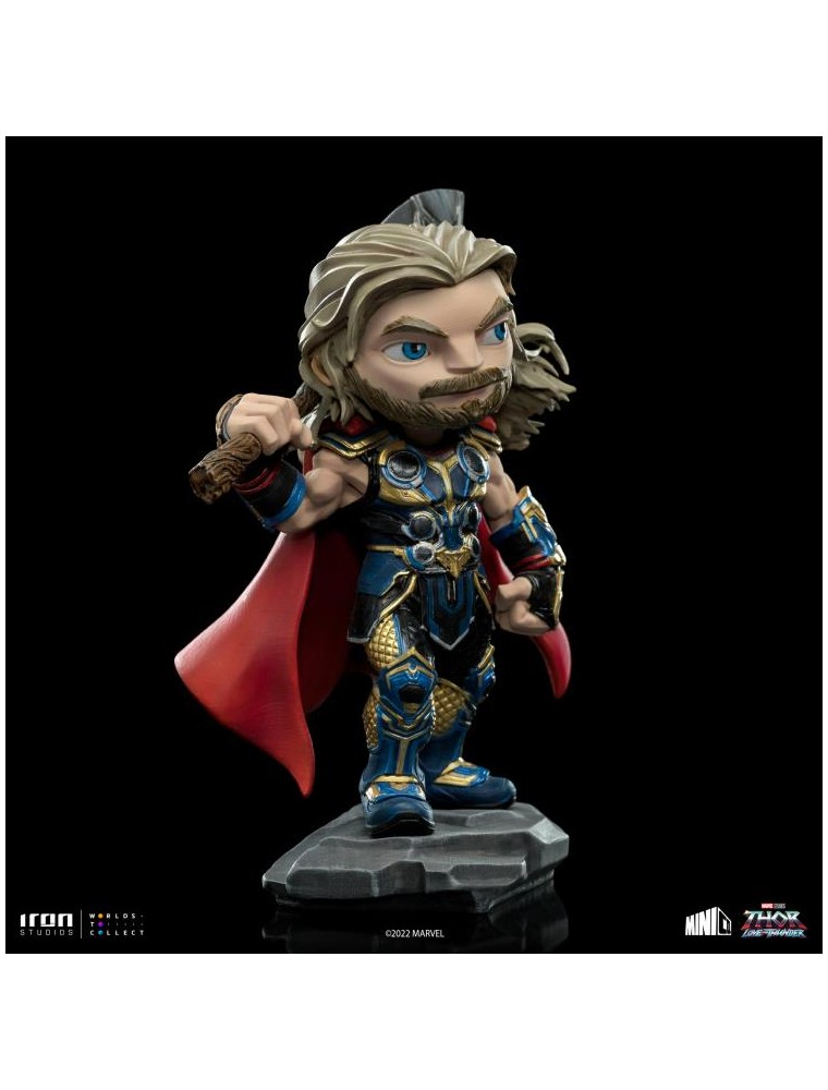 Marvel Thor Love E Thunder Minico Statua Thor 15 Cm Iron Studios