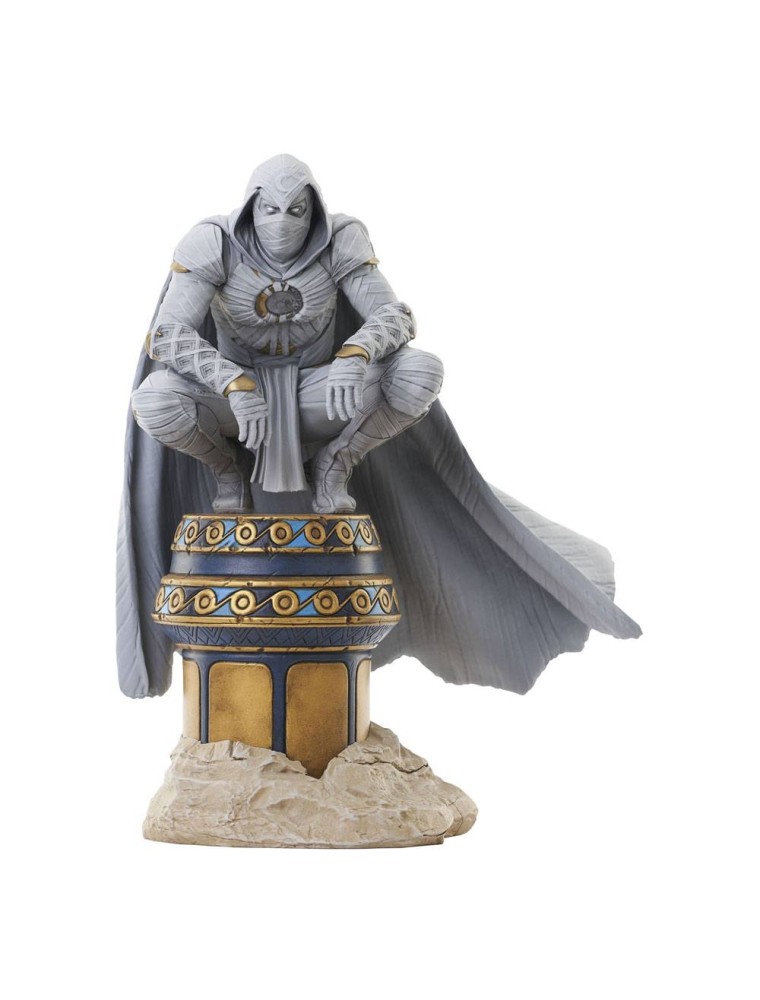 Moon Knight Marvel Tv Gallery Pvc Statua Moon Knight 25 Cm Diamond Select