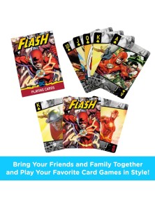 DC COMICS THE FLASH PLAYING CARDS CARTE DA GIOCO AQUARIUS ENT