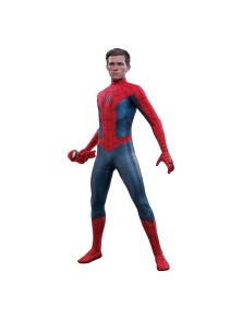 Spider-man: No Way Home Movie Masterpiece Action Figura 1/6 Spider-man (new Red E Blue Suit) 28 Cm Hot Toys