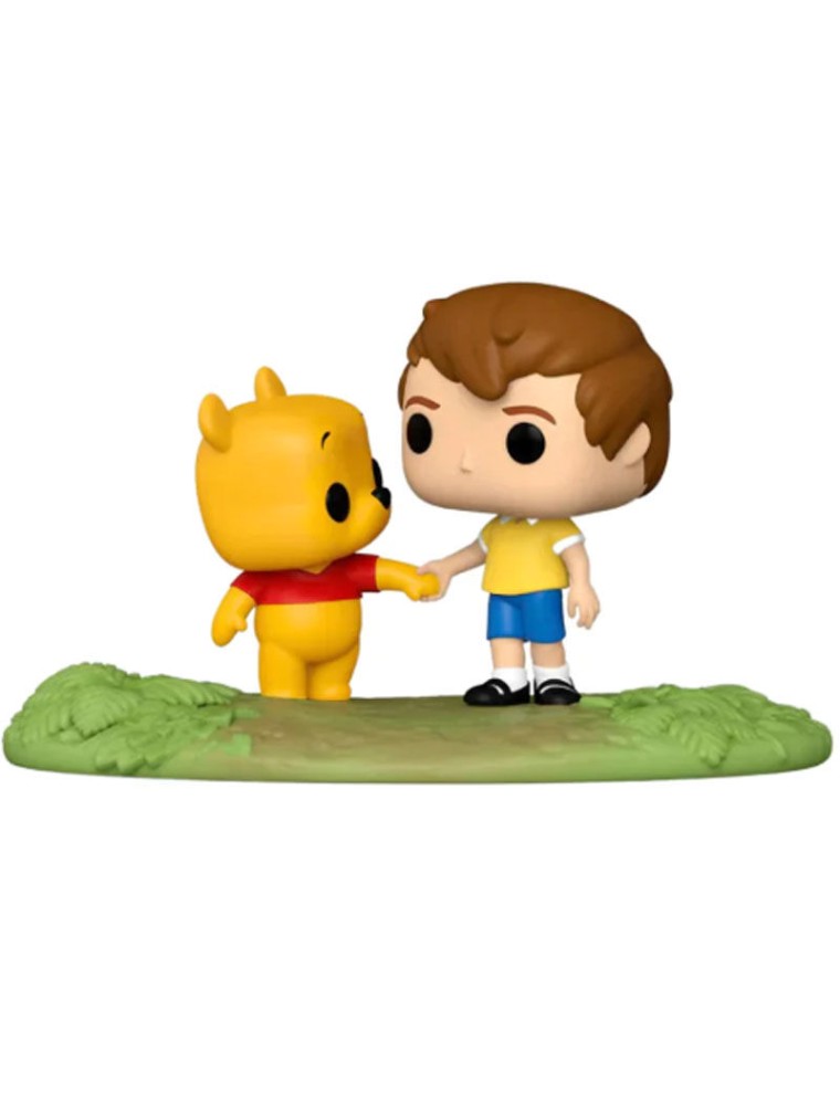 Pop Figura Moments Disney Winnie The Pooh Christopher Robin Con Pooh Esclusiva Funko