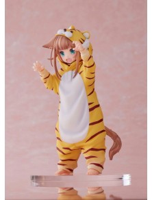 My Cat Is A Kawaii Girl Statua Palette Dress-up Collection: Tora Kinako 15 Cm Golden Head