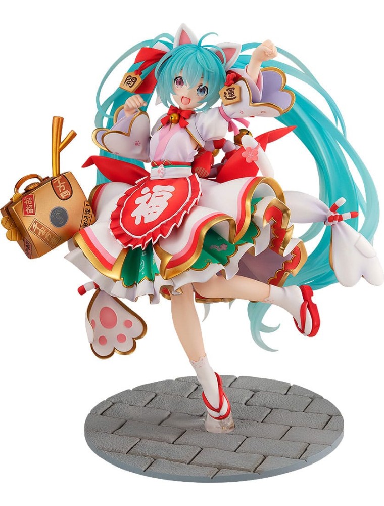 Character Vocal Series 01: Hatsune Miku Pvc Statua 1/7 Hatsune Miku: Maneki Miku Ver. 23 Cm Kadokawa