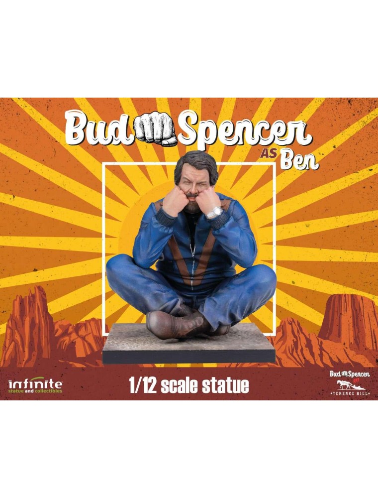 Bud Spencer Statua Pvc Bud Spencer As Ben Scala 1/12 8,5 Cm Infinite Statue