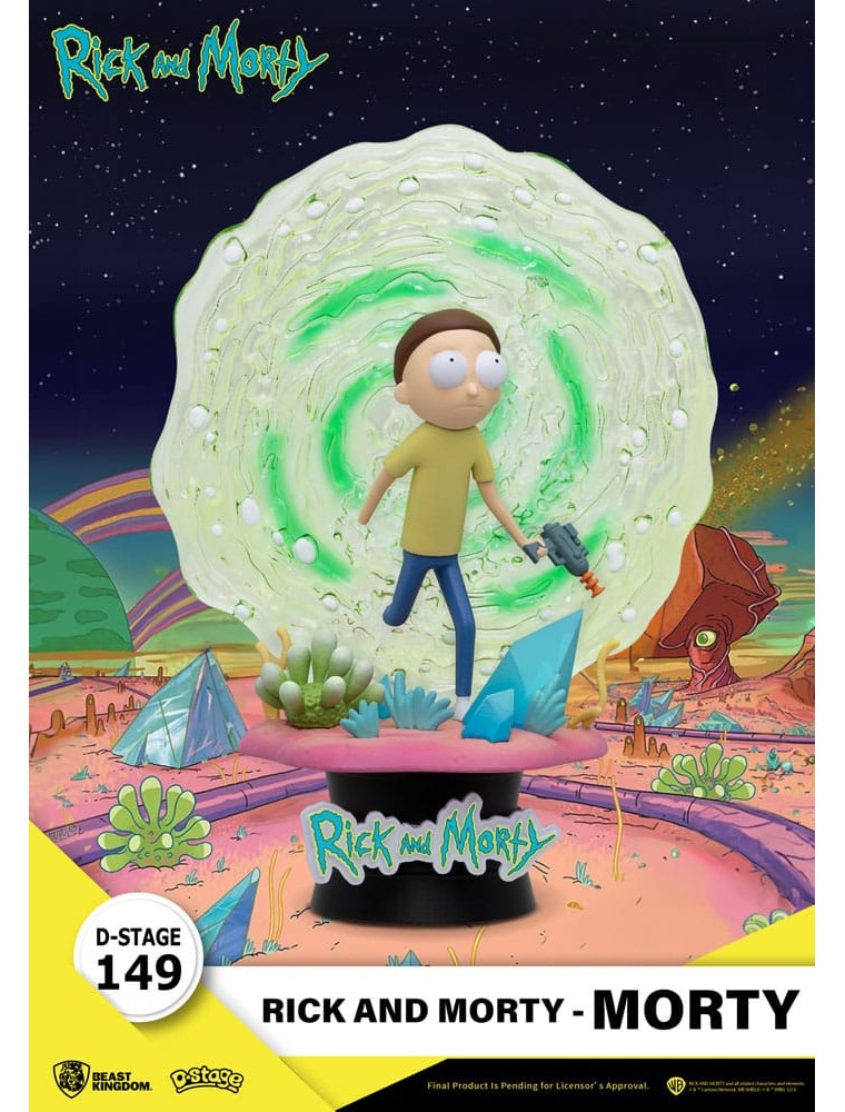 Rick & Morty D-Stage PVC Diorama Morty 14 Cm Beast Kingdom Toys